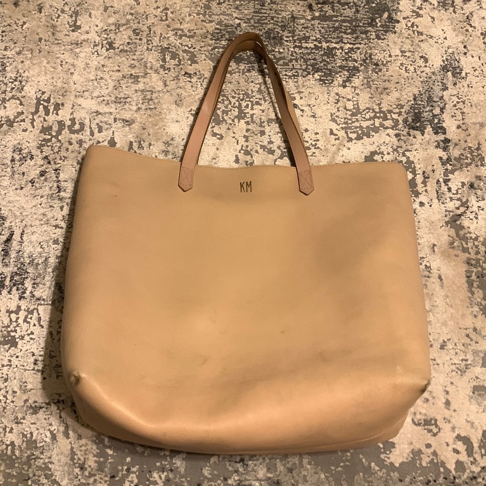 Madewell Leather tote
